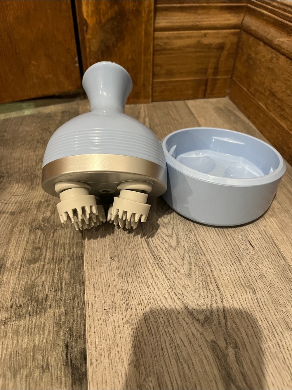 Electric Scalp Massager- Light Blue